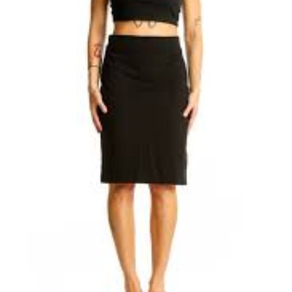 Philosophy - Black Pencil Skirt - Size 10 - Picture 1 of 2